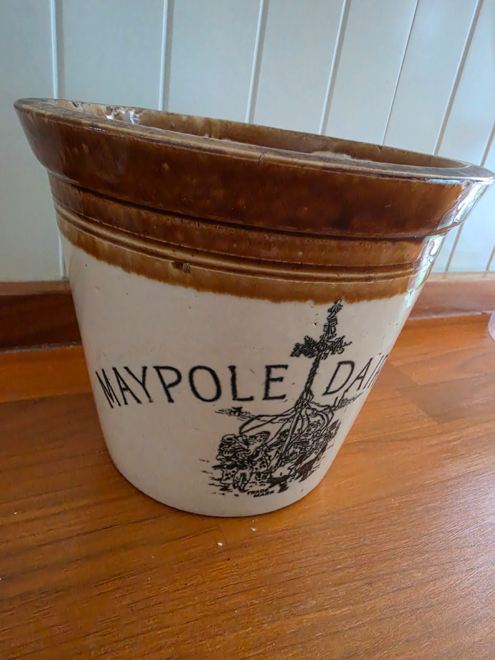 a maypole dairy jug c1880